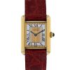 Reloj Cartier Tank Must de plata dorada Circa  1988 - 00pp thumbnail