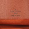 Bolso para llevar al hombro Louis Vuitton Musette en lona a cuadros revestida marrón y cuero marrón - Detail D3 thumbnail