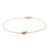 De Beers Aria bracelet in pink gold and diamond - 00pp thumbnail