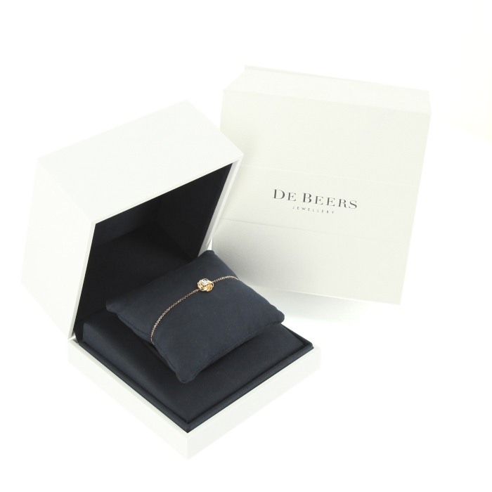 Bracelet De Beers Aria en or rose et diamant
