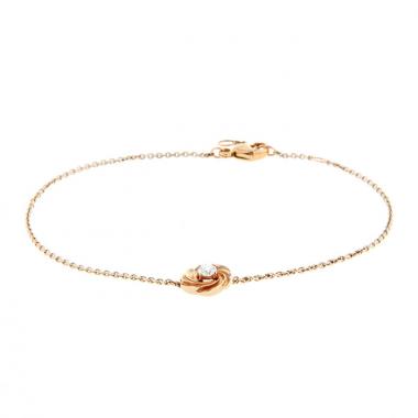 Bracelet De Beers Aria en or rose et diamant