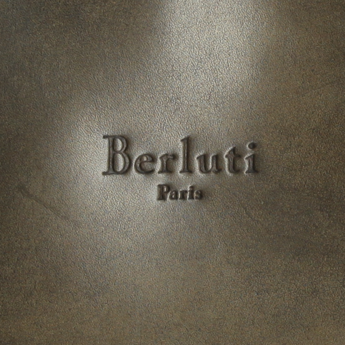 Berluti briefcase in brown leather - Detail D3