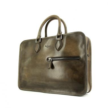 Berluti briefcase in brown leather
