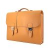 Hermès Sac à dépêches briefcase in natural leather - 00pp thumbnail