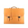 Hermès Sac à dépêches briefcase in natural leather - 360 thumbnail
