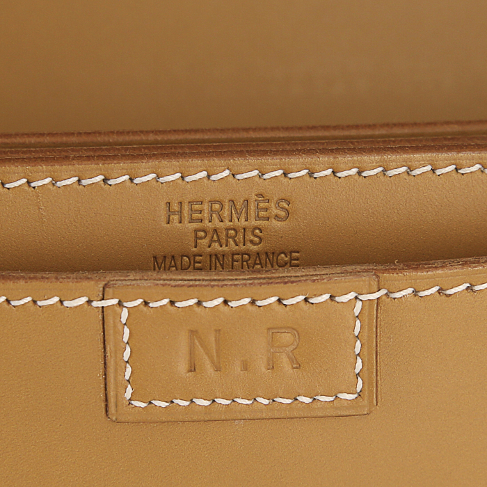 Borsa portadocumenti Hermès Sac à dépêches in pelle naturale - Detail D3