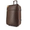 Louis Vuitton Pegase 65 soft suitcase in monogram canvas and natural leather - 00pp thumbnail