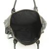 Balenciaga Work handbag in dark grey leather - Detail D2 thumbnail