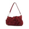 Saint Laurent handbag in red suede - 00pp thumbnail