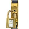 Orologio Hermes Kelly-Cadenas in oro placcato Ref :  KE1.210 Circa 2000 - 00pp thumbnail