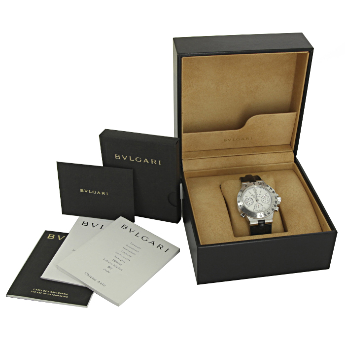 Bulgari watch in white gold Ref:  Rattrapante Circa  2010 - Detail D2