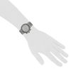 Bulgari Diagono Chrono watch in stainless steel Circa  2010 - Detail D1 thumbnail