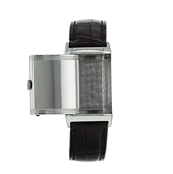 Montre Jaeger Lecoultre Reverso en acier Vers  1950 - Detail D2