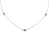 Tiffany & Co Color by The Yard necklace in silver and sapphires - 00pp thumbnail