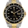 Rolex Gmt Master watch in stainless steel and yellow gold Ref:  16713 Circa  1990 - 00pp thumbnail