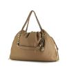 Bulgari shopping bag in beige grained leather - 00pp thumbnail