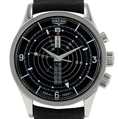 Montre Vulcain en acier Vers  01 Vers  2015