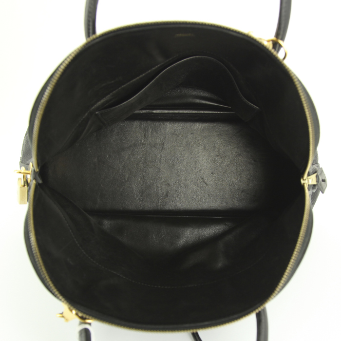 Borsa Bolide in pelle togo nera - Detail D3