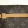 Louis Vuitton Pochette-ceinture clutch-belt in monogram canvas and natural leather - Detail D4 thumbnail