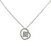 De Beers Enchanted Lotus necklace in white gold and diamonds - 00pp thumbnail