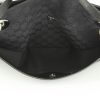 Gucci Eclipse handbag in monogram canvas and black leather - Detail D4 thumbnail