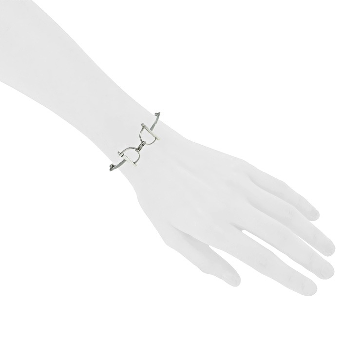 Brazalete articulado Hermes Mors en plata - Detail D1
