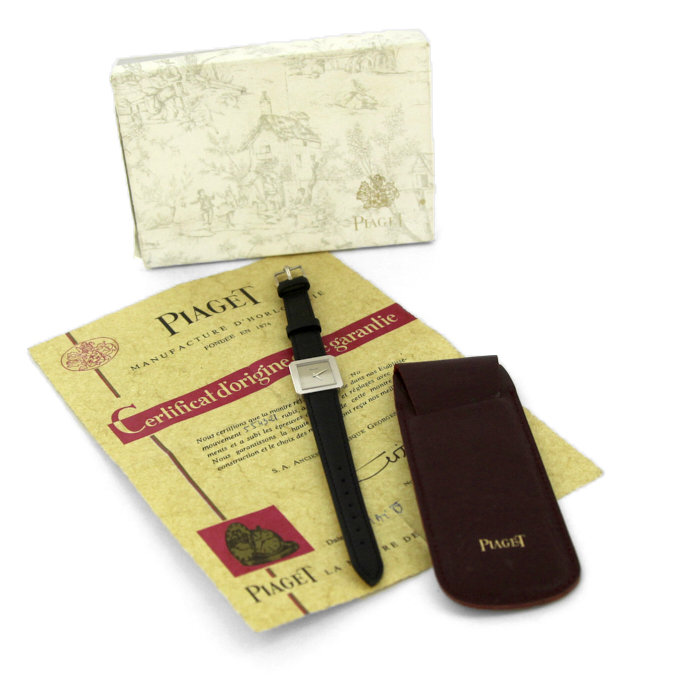 Reloj Piaget de oro blanco Circa  1989
