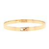 Dinh Van Serrure large model bracelet in pink gold and diamond - 00pp thumbnail