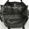Chanel Pocket in the city bag worn on the shoulder or carried in the hand in black grained leather - Detail D2 thumbnail