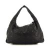 Bottega Veneta Veneta handbag in black leather - 360 thumbnail