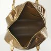 Bolso de mano Louis Vuitton Tompkins Square en cuero color caramelo y cuero natural - Detail D2 thumbnail