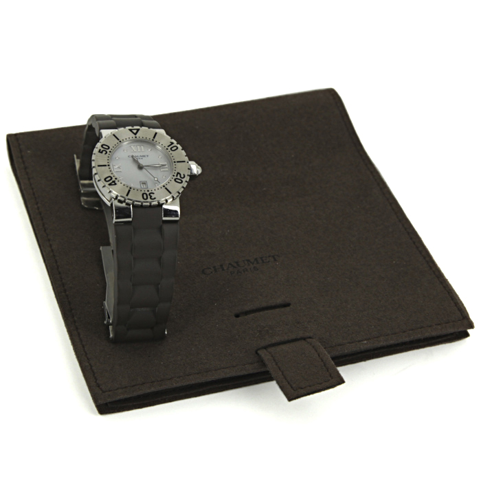 Chaumet Class One watch in stainless steel Circa  2010 - Detail D2