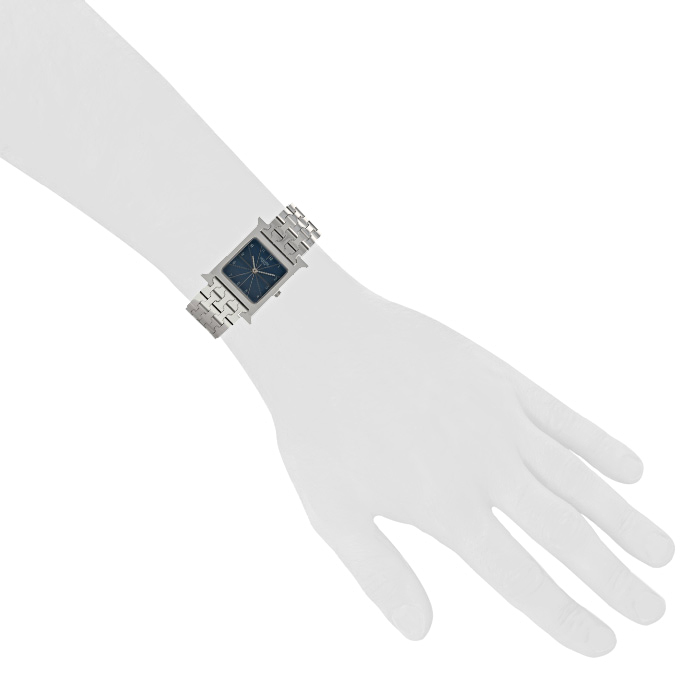 Montre Hermes Heure H en acier Ref :  HH1.510 Vers  2000 - Detail D1