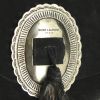 Bolso de mano Saint Laurent Anita en ante negro - Detail D3 thumbnail