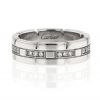Cartier Tank ring in white gold and diamonds - 360 thumbnail