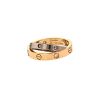 Cartier Love ring in white gold,  pink gold and diamonds - 00pp thumbnail