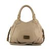 Marc Jacobs handbag in beige grained leather - 360 thumbnail