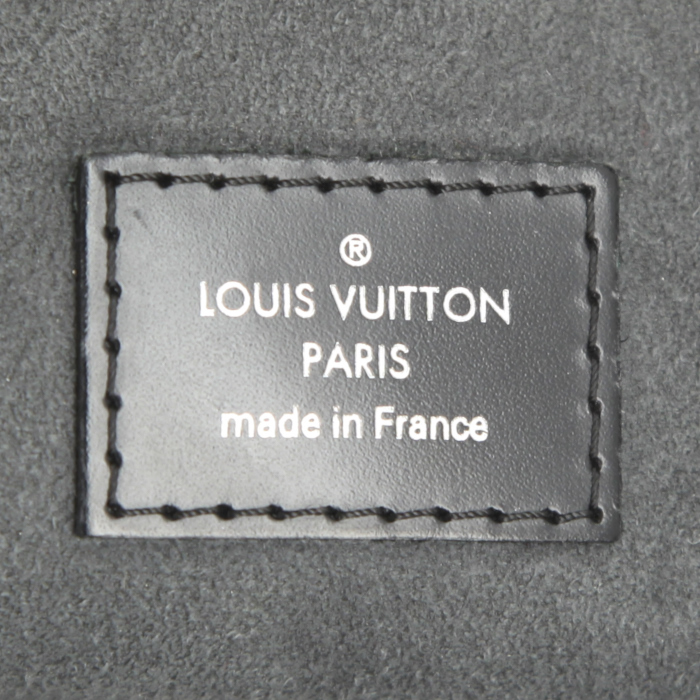 Borsa Louis Vuitton Pont Neuf modello grande in pelle Epi nera - Detail D3