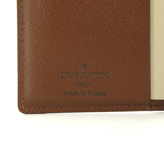 Shopping bag Houston in pelle verniciata monogram blu e pelle naturale - Detail D5