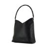 Gucci Bamboo handbag in black leather - 00pp thumbnail