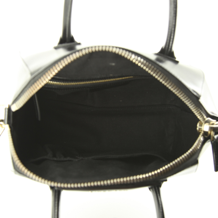Borsa Antigona in pelle nera - Detail D3
