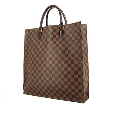 Shopping bag Louis Vuitton Louis Vuitton Other Bag in tela a scacchi ebana e pelle marrone