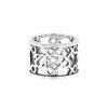 Hermes Chaîne d'ancre Passerelle ring in silver - 00pp thumbnail