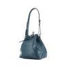 Louis Vuitton petit Noé small model handbag in blue leather - 00pp thumbnail