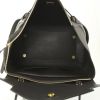 Celine Belt handbag in dark brown grained leather - Detail D2 thumbnail
