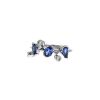 Cartier Meli Melo ring in platinium,  sapphires and diamonds - 00pp thumbnail