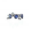 Cartier Meli Melo ring in platinium,  sapphires and diamonds - 360 thumbnail