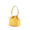 Louis Vuitton petit Noé small model shopping bag in yellow epi leather - 00pp thumbnail