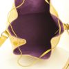 Louis Vuitton petit Noé small model shopping bag in yellow epi leather - Detail D2 thumbnail