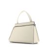Celine Edge handbag in white grained leather - 00pp thumbnail